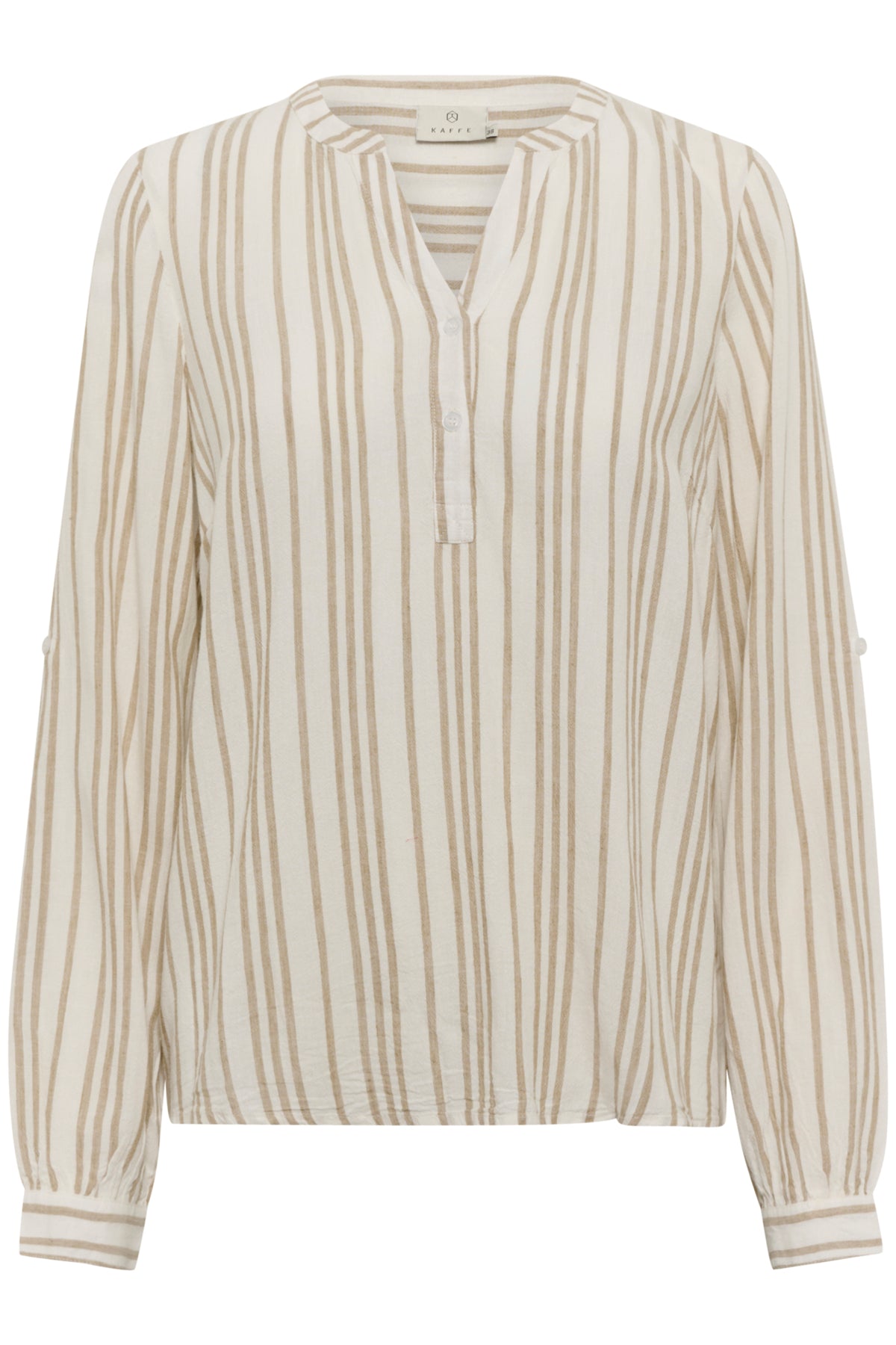KAmilia Blouse Chalk / Chinchilla Stripe - 10508313