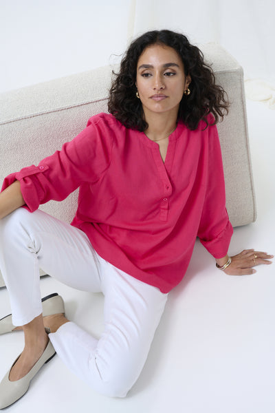 KAmilia Blouse RASPBERRY - 10508313 Thumbnail