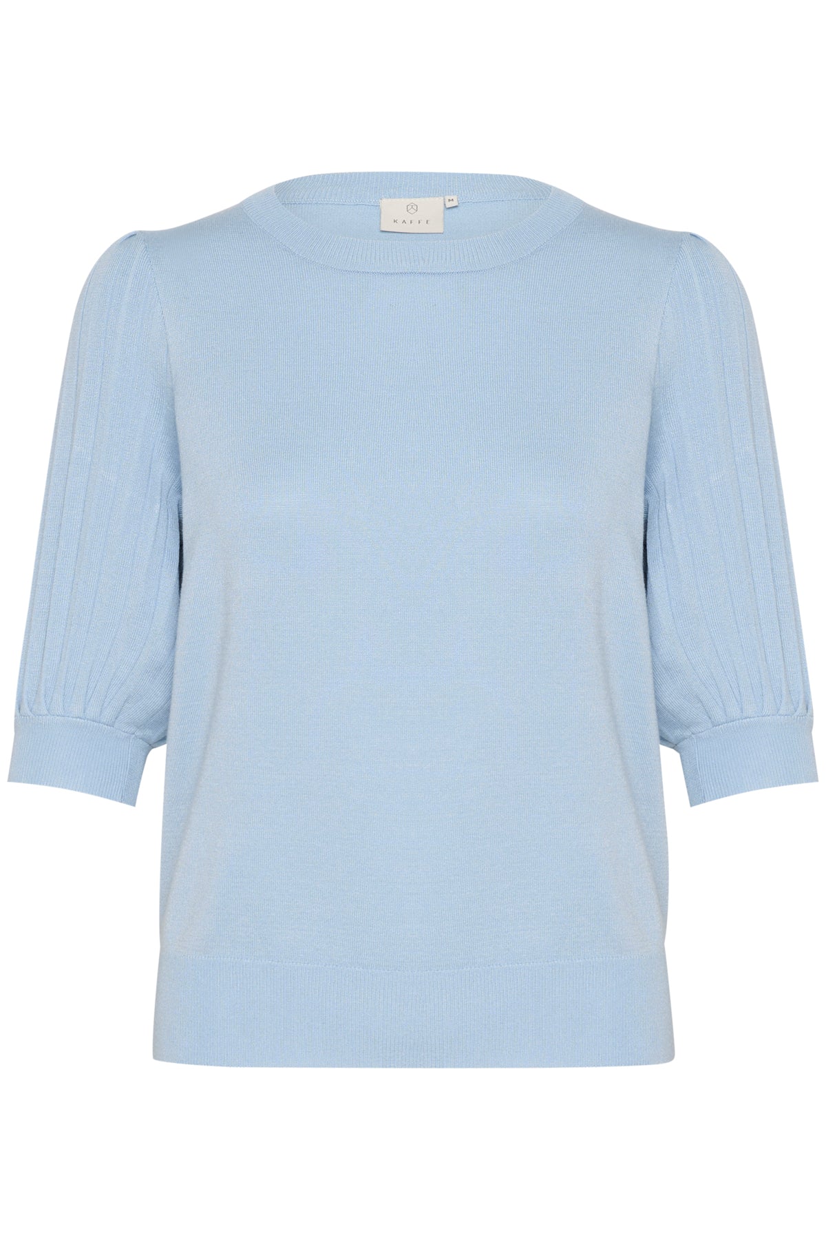 KAlone stickad tröja 1/2 ärm Soft Chambray - 10508368
