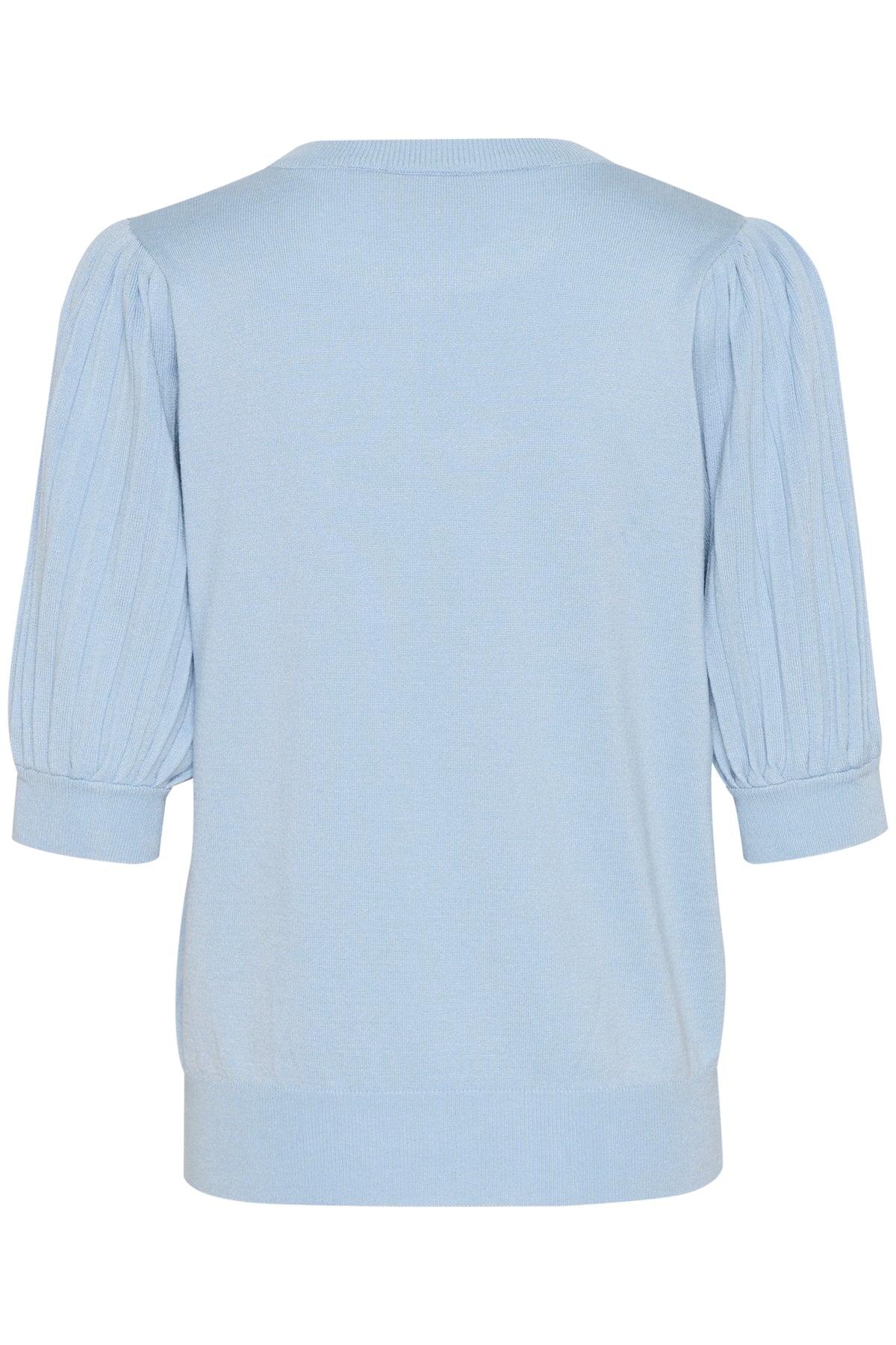 KAlone stickad tröja 1/2 ärm Soft Chambray - 10508368
