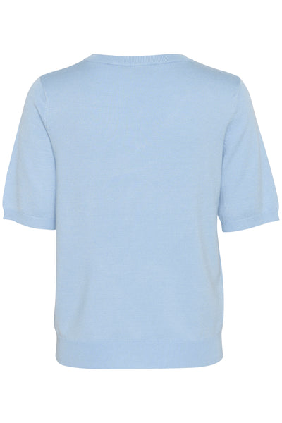 KAlizza V-neck Pullover Soft Chambray - 10508412 Thumbnail