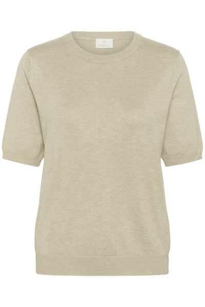 KAlizza O-neck pullover Feather Gray Melange - 10508445 Thumbnail