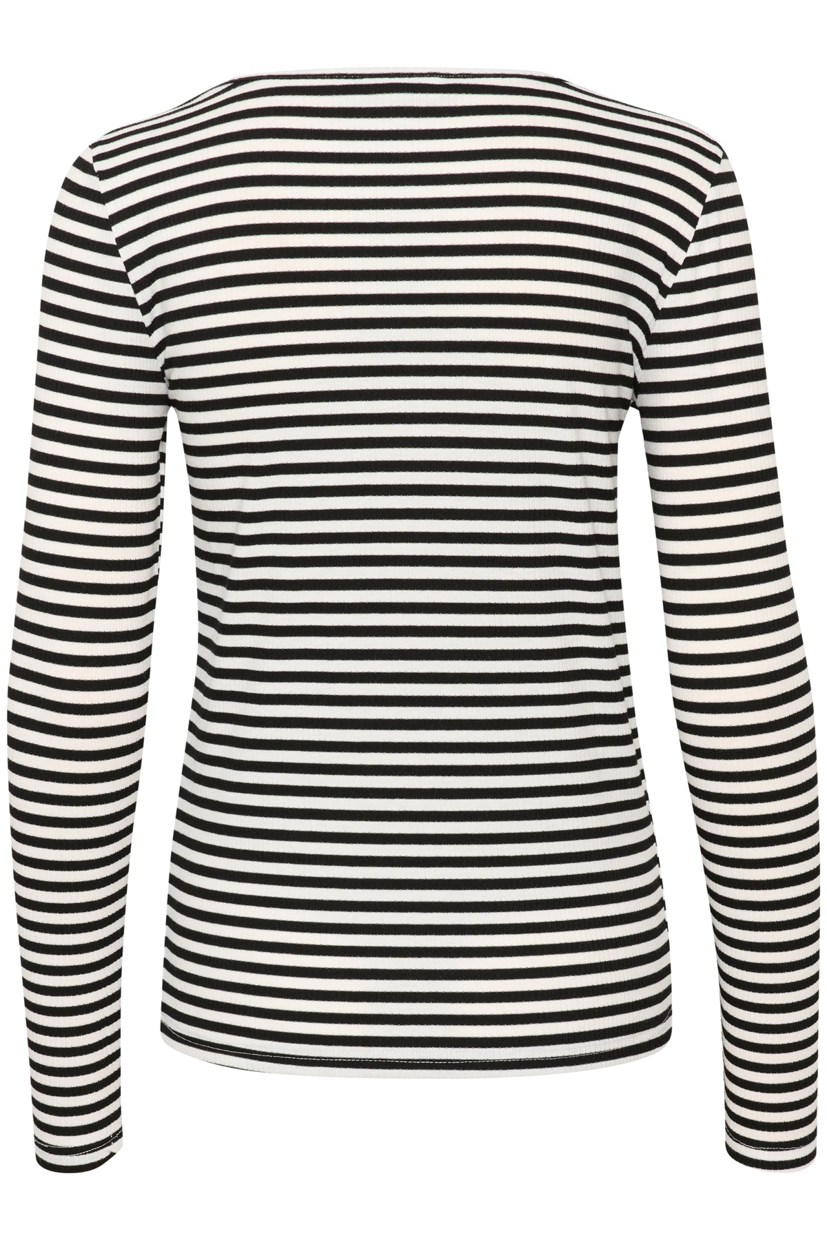 KAbenedikte T-Shirt Black/Chalk Stripe - 10508697