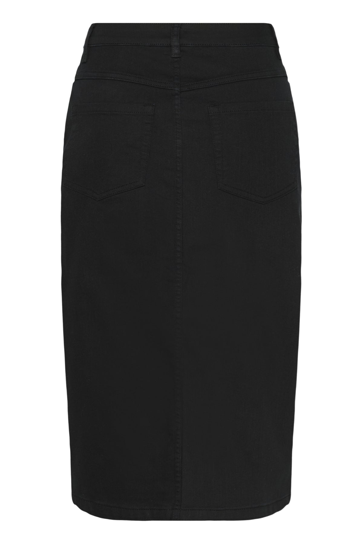 KAzelina Lång Jeanskjol Svart djup - 10508734