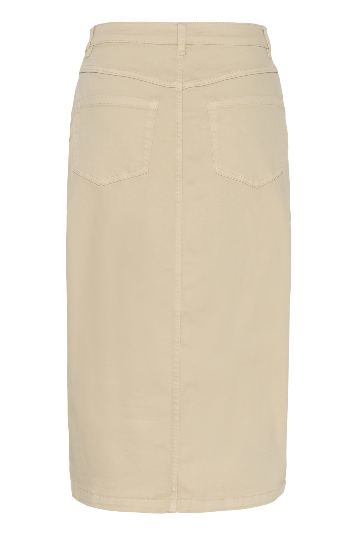 KAzelina Lång Jeanskjol Feather Gray - 10508734