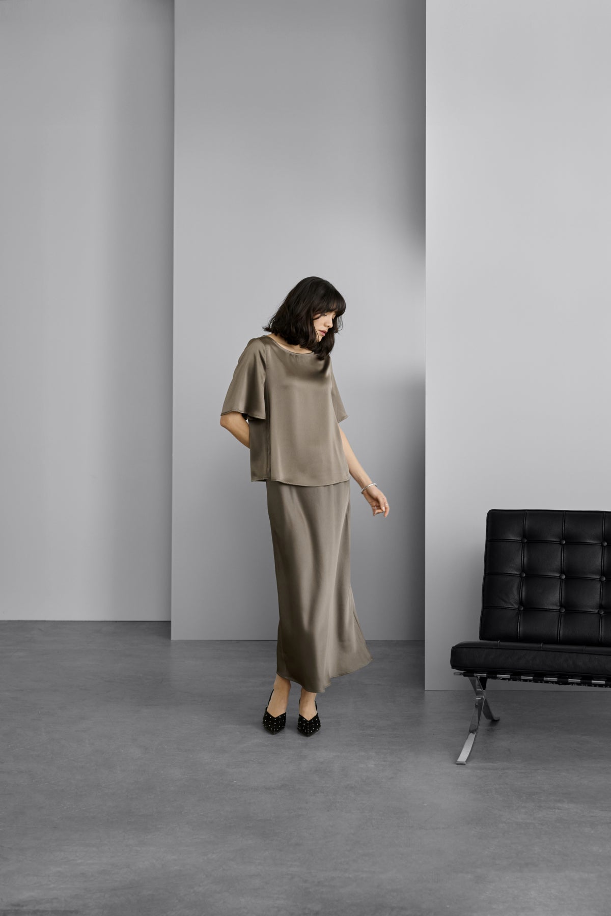 KAlotte Skirt Morel - 10508853