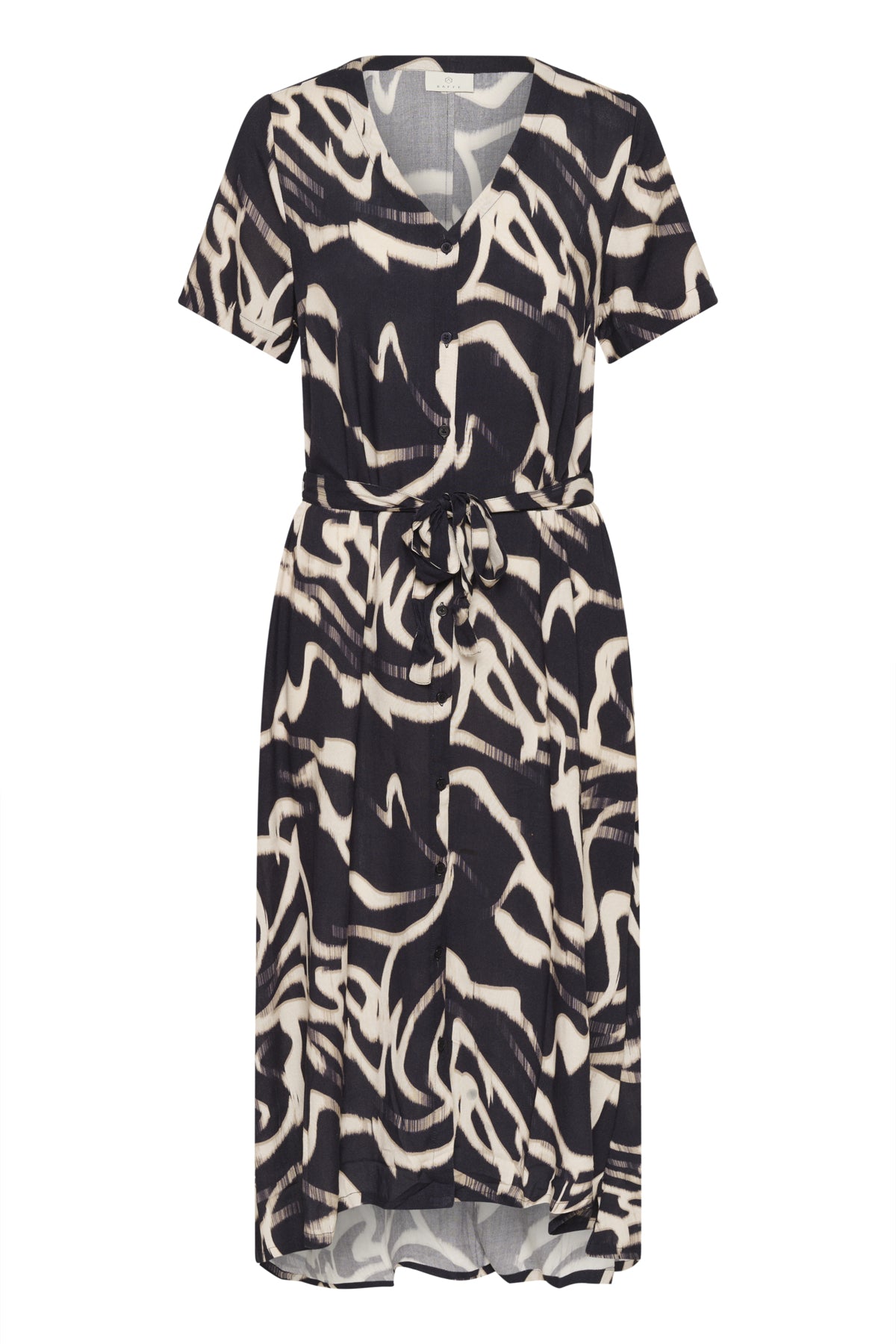 KAbeathe Klänning Black/Nature Organic Lines - 10508894
