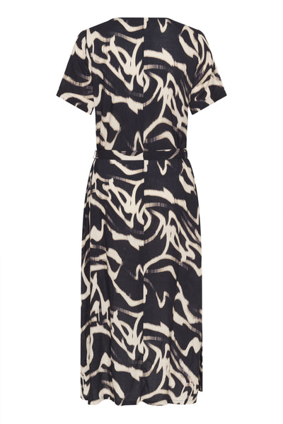 KAbeathe Klänning Black/Nature Organic Lines - 10508894 Thumbnail