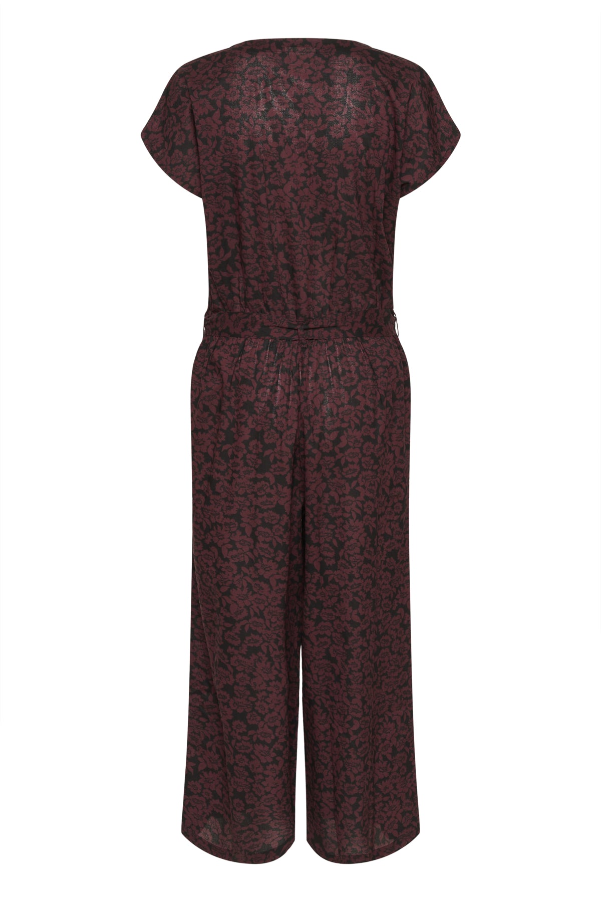 KAbeathe Jumpsuit Fudge/Black Flower Print - 10508898