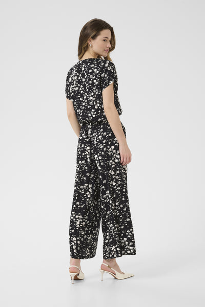 KAbeathe Jumpsuit Black / Chalk Graphic - 10508898 Thumbnail