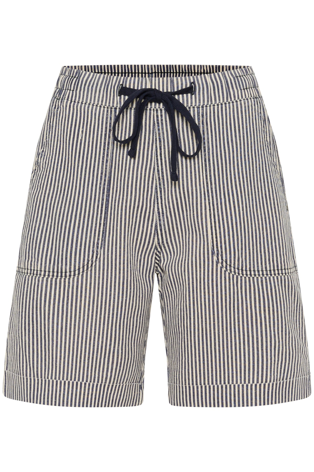 KAnaya Striped Shorts Midnight/White Stripe - 10509008