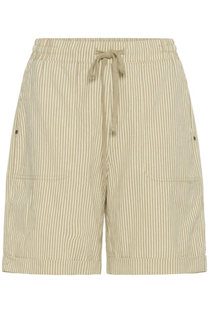 KAnaya Striped Shorts Chinchilla / White stripe - 10509008