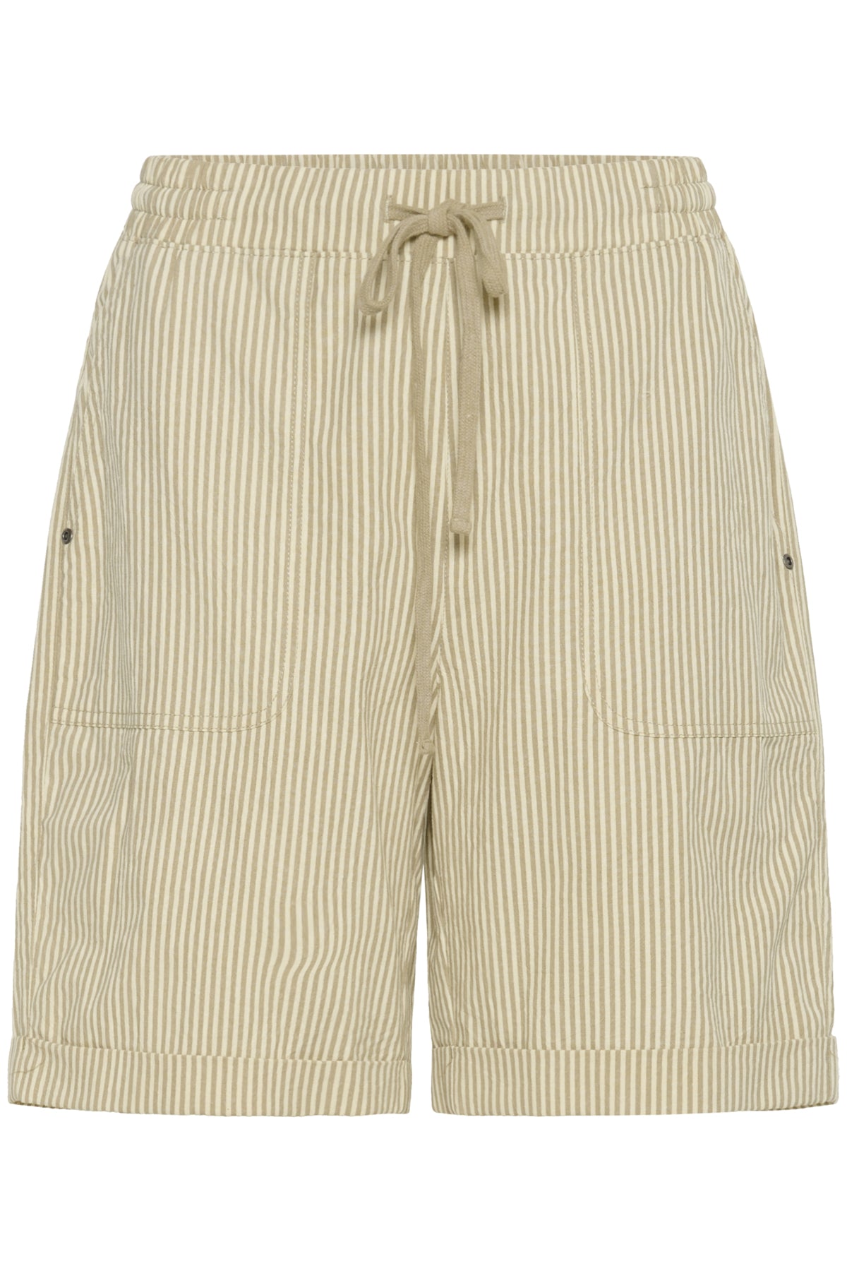 KAnaya Striped Shorts Chinchilla / White stripe - 10509008