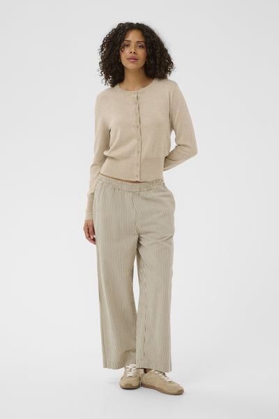 KAnaya Striped Culotte Pants Brindle / Turtledove Stripe Thumbnail