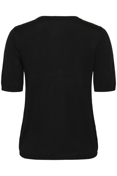 KAloren stickad tröja Black deep Thumbnail