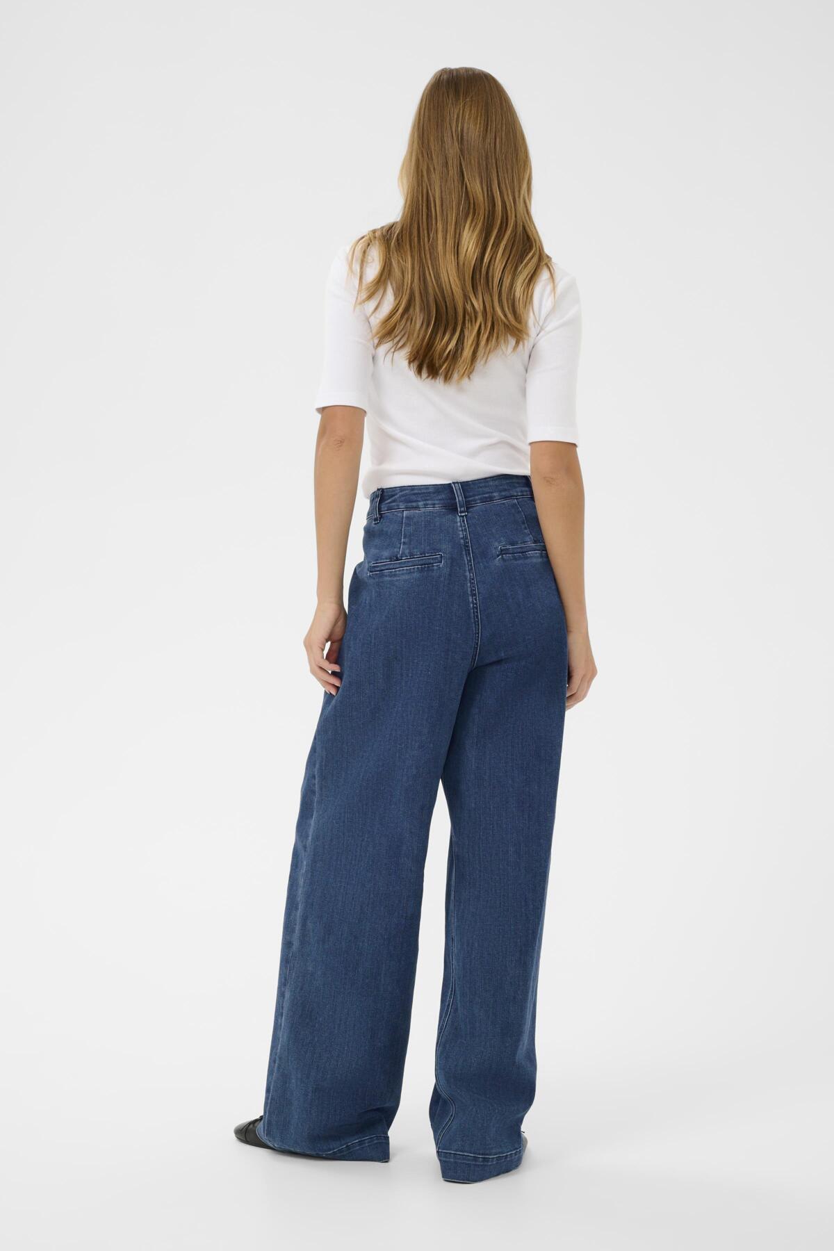 KAlea Wide Jeans 10509348 Medium Blue Denim