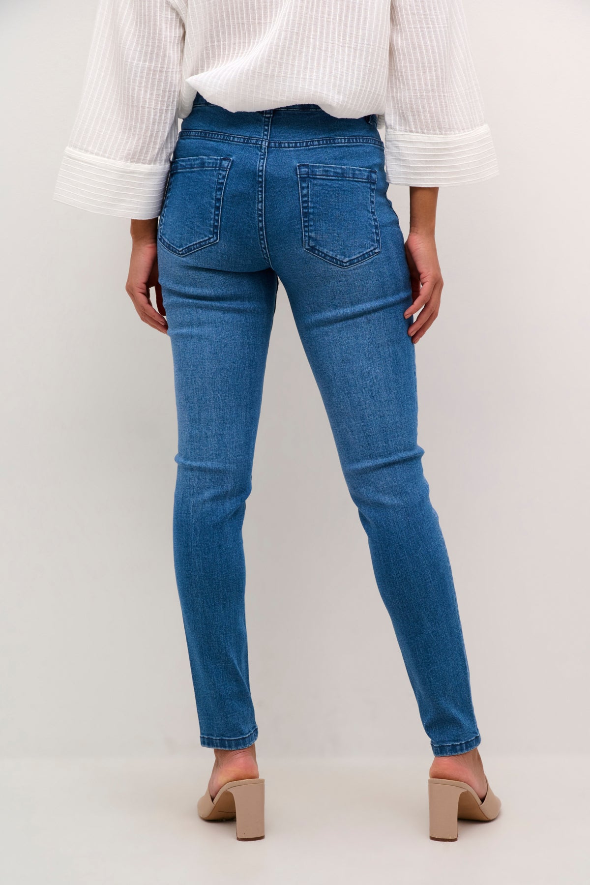 KAlaurine Jeans Washed/Destroyed Blue Denim - 10509407