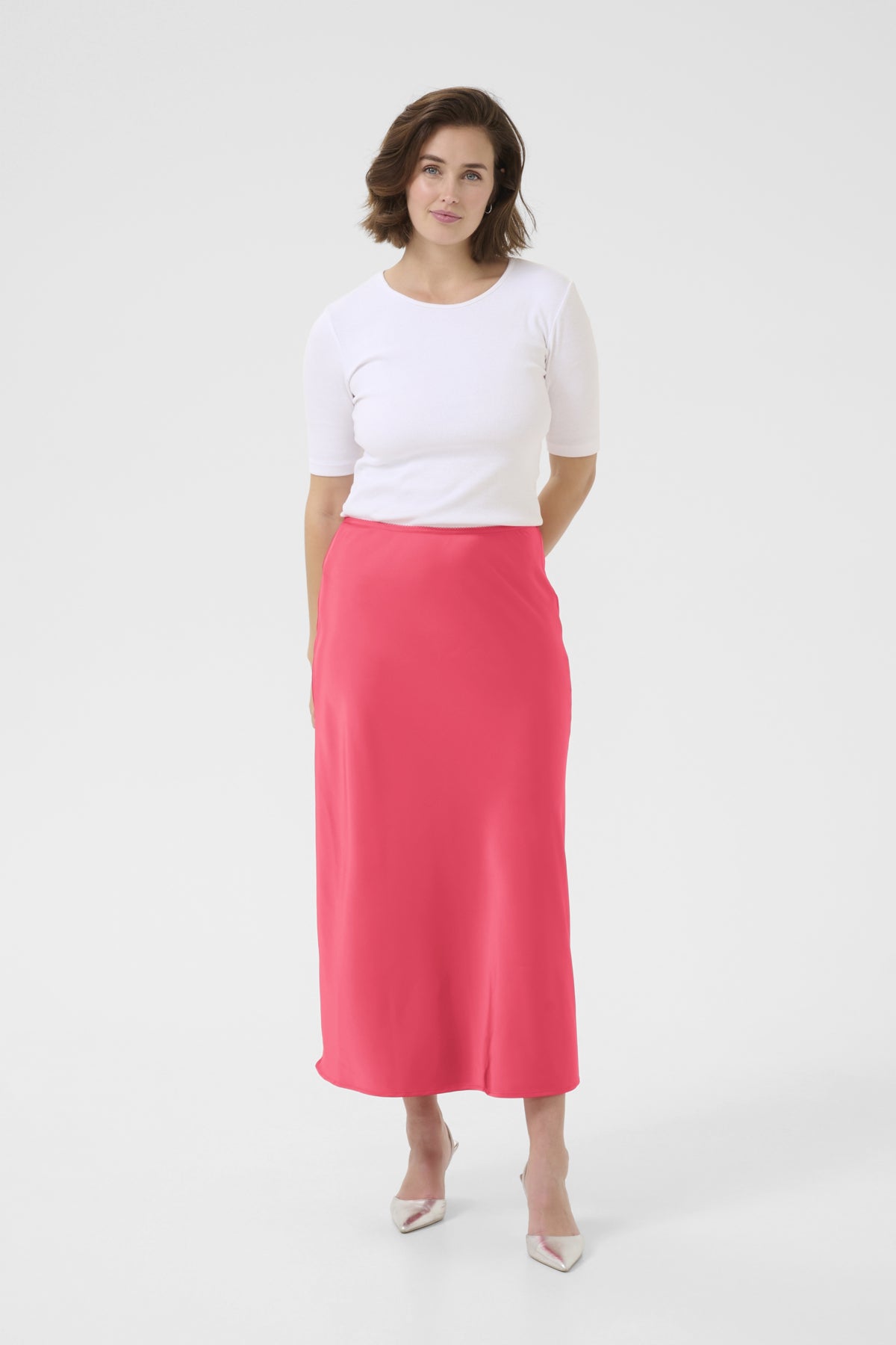 KAhill Kjol RASPBERRY - 10509575