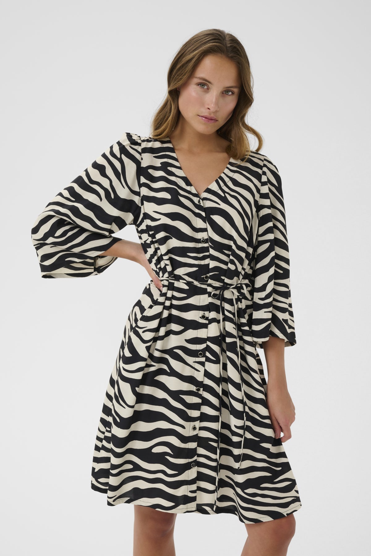 KApedra kort klänning Moonstruck/Black Graphic - 10509622