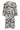 KApedra Kort Klänning Beige/Svart/Blå Blurry Leaf - 10509622