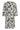 KApedra Kort Klänning Beige/Svart/Blå Blurry Leaf - 10509622