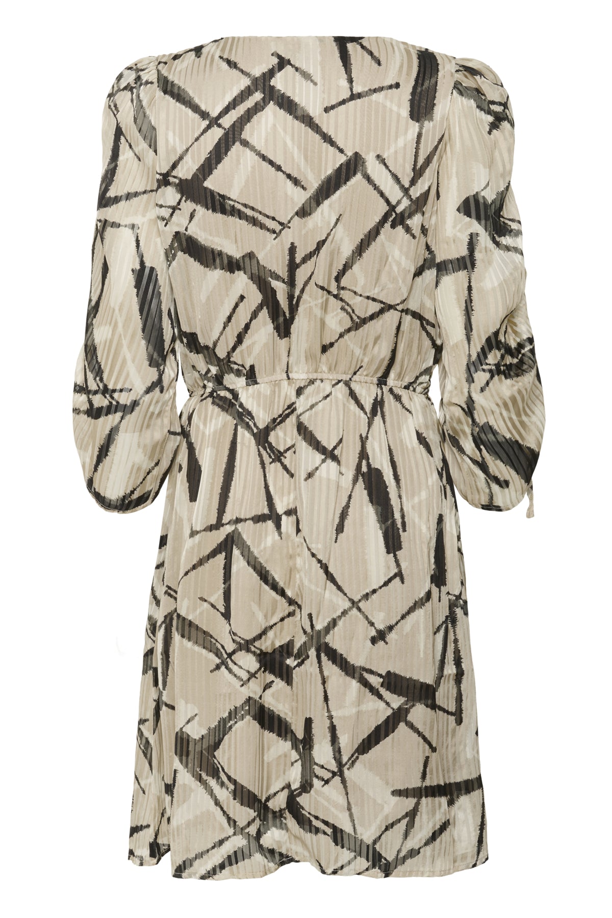 KAarchy Dress Feather Gray/Black Graphic - 10509628