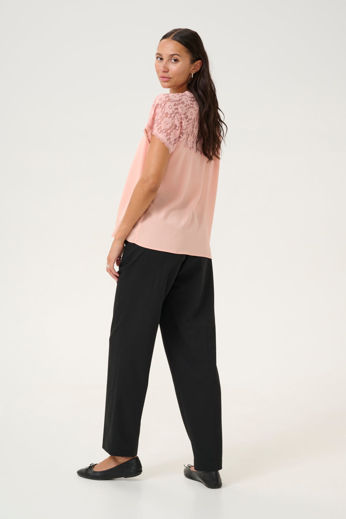 KAsilja Lace Blouse 10509634 MISTY ROSE