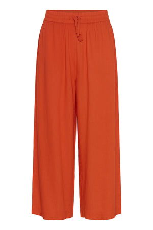 KAmilia Cropped Wide Pants GRENADINE - 10509666