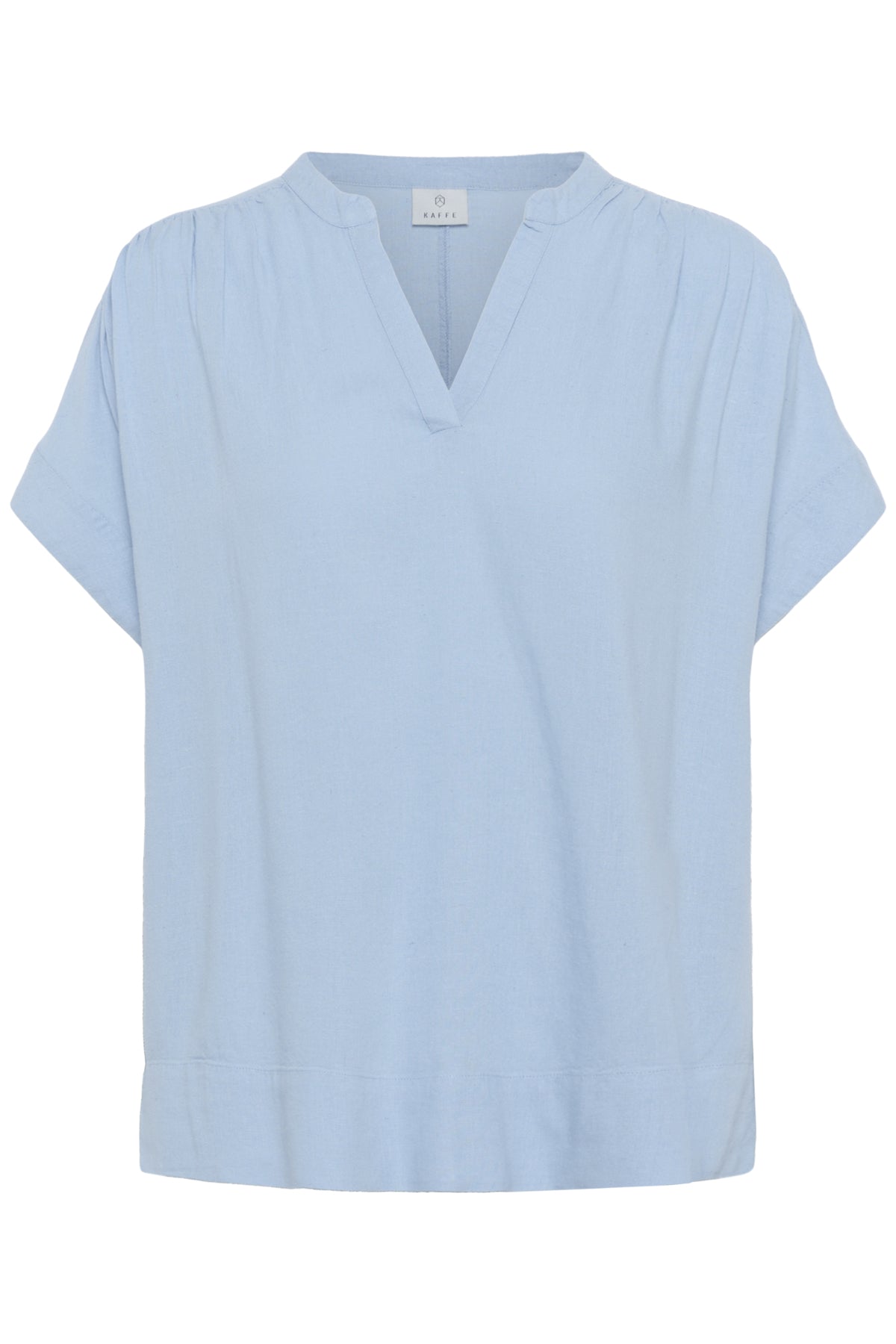 KAmilia Wing SL Blouse Soft Chambray - 10509670