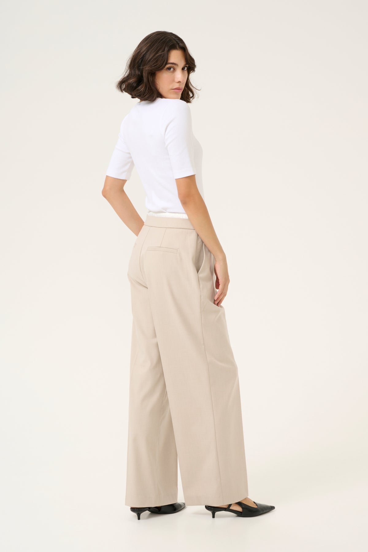KAvindy Pants Feather Gray Melange - 10509675