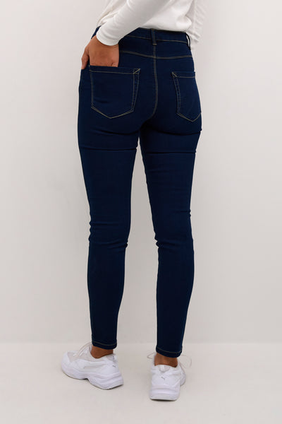 KAvilma Jeans Mörkblå Denim - 102717 - 10509684 Thumbnail
