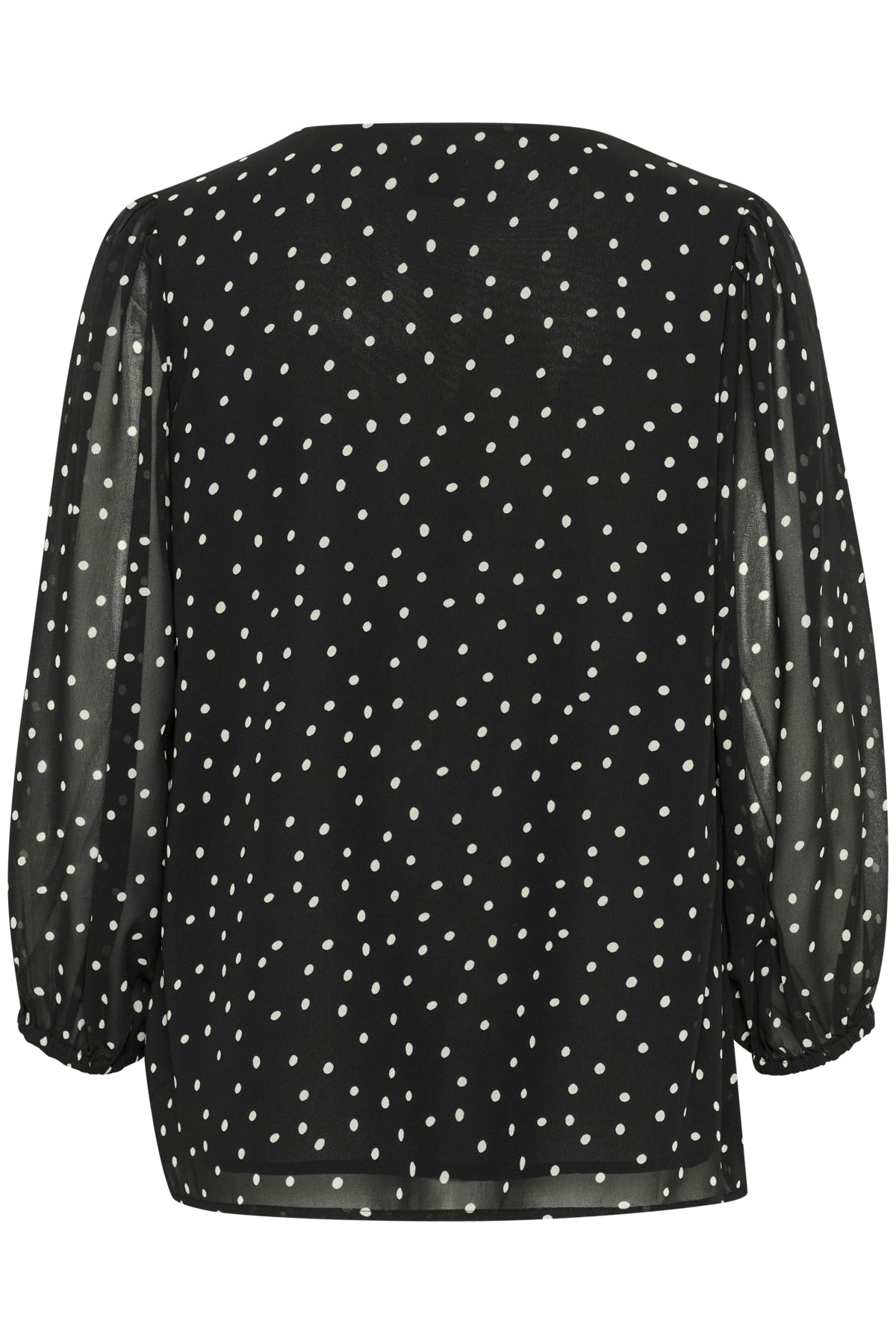 KAsanne Blus Svart/Vit Prickig - 10509732