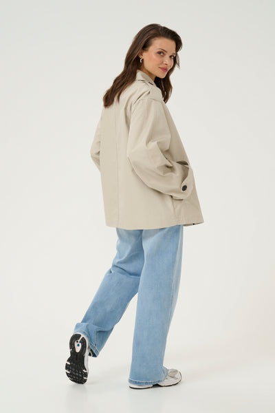 KAsoliva Jacket Feather Gray - 10509771 Thumbnail