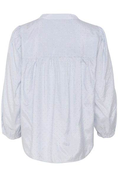 KAmilena Blouse Blue/White Stripe - 10509810 Thumbnail