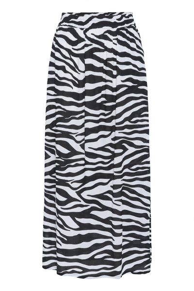 KAedita Amber Skirt Black/Chalk Animal Print - 10509813 Thumbnail