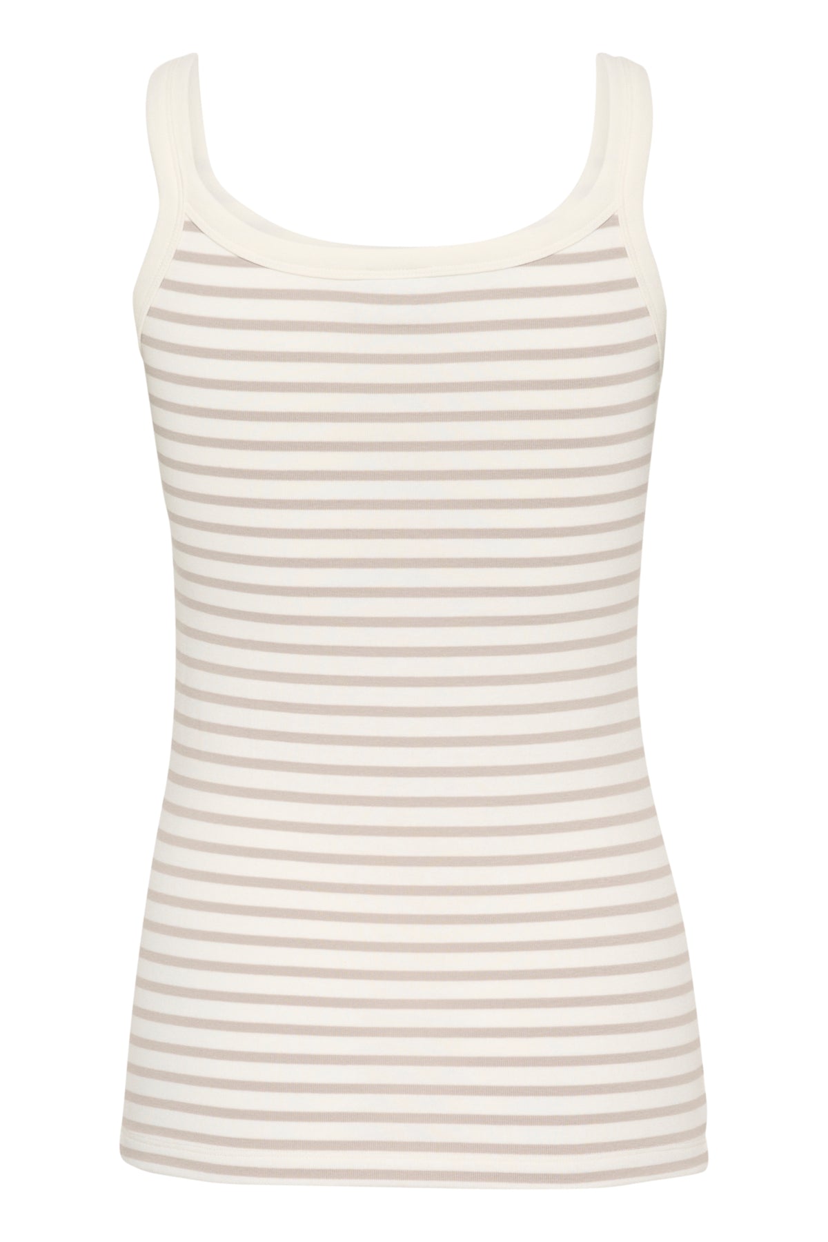 KAliddy Tank Top Chalk/Feather Gray Stripe - 10509814