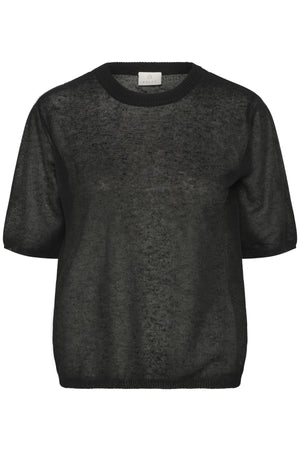 KAlinn stickad tröja Black deep - 10509844