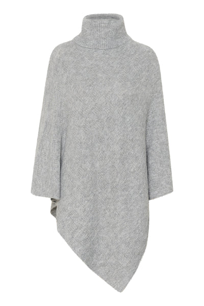 KAlouie Poncho Gråmelerad - 10509849 Thumbnail