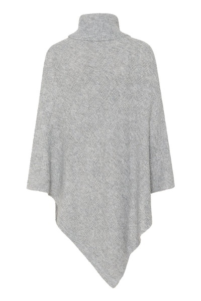 KAlouie Poncho Gråmelerad - 10509849 Thumbnail