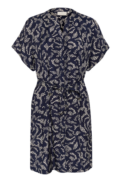 KAbarton Skjortklänning Midnight Marine Lace Print - 10509919 Thumbnail