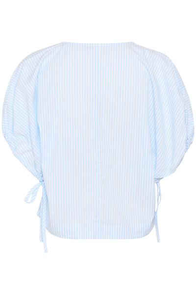 KAbeth Blouse Nantucket Breeze/Chalk Stripe - 10509937 Thumbnail