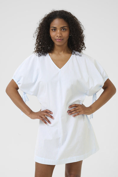 KAbeth Dress Nantucket Breeze/Chalk Stripe - 10509938 Thumbnail