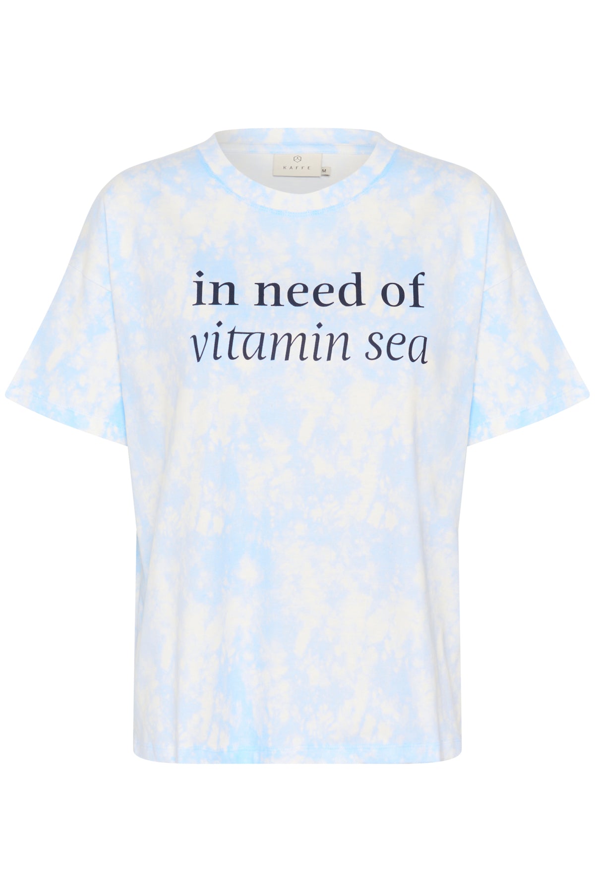 KAroxy T-Shirt Ljusblå tie dye-look - 10509944