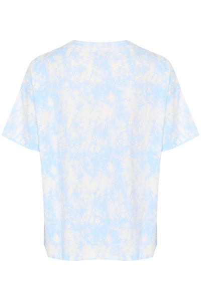 KAroxy T-Shirt Ljusblå tie dye-look - 10509944 Thumbnail