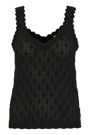 KAjona stickad topp Black deep - 10509945
