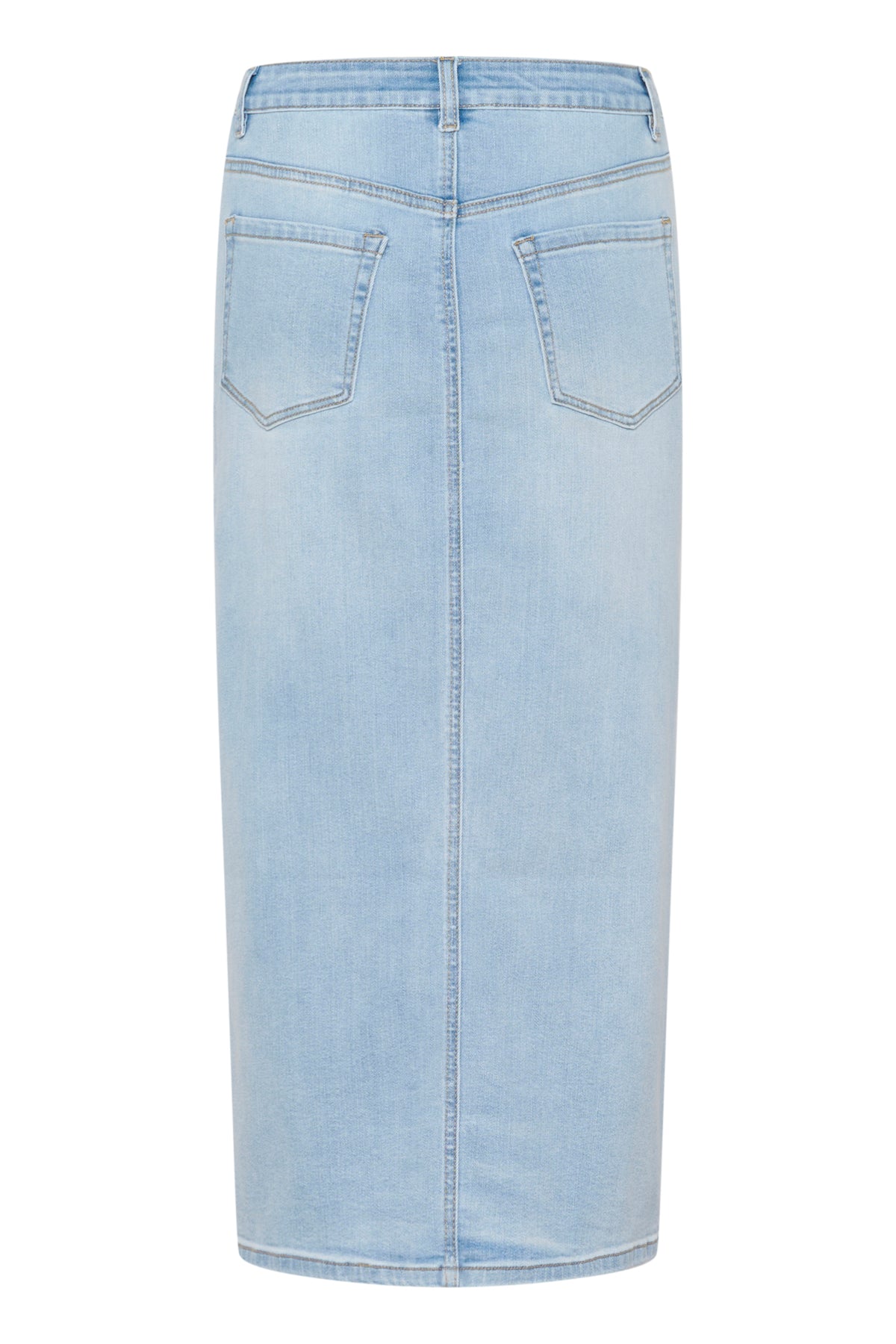 KAkarla Denimskirt Ljusblå Tvättad Denim - 10509960