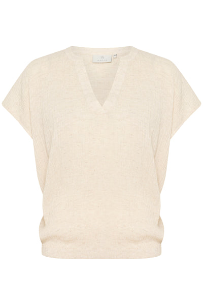 KAgitte Blouse Feather Gray Melange - 10509973 Thumbnail