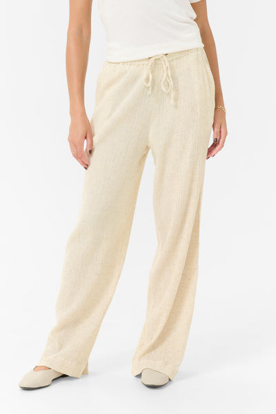 KAgitte Pants Feather Gray Melange - 10509974 Thumbnail