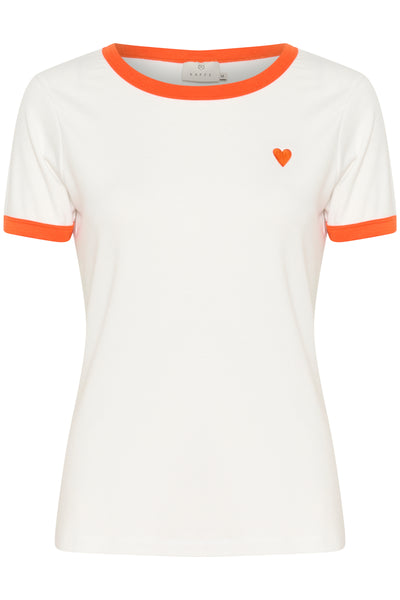 KAlilian T-Shirt Chalk/Granadine Heart - 10509994 Thumbnail