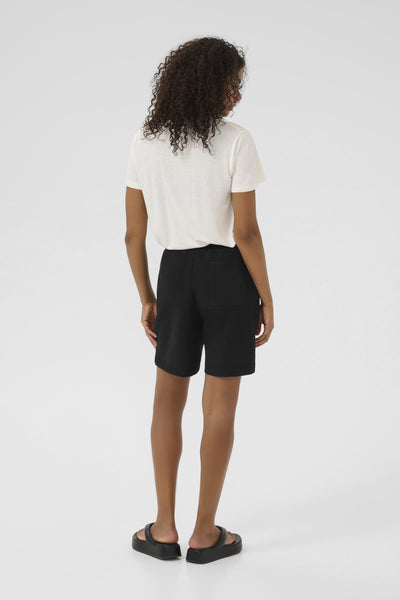 KAannika Jersey Shorts Black deep - 10510002 Thumbnail
